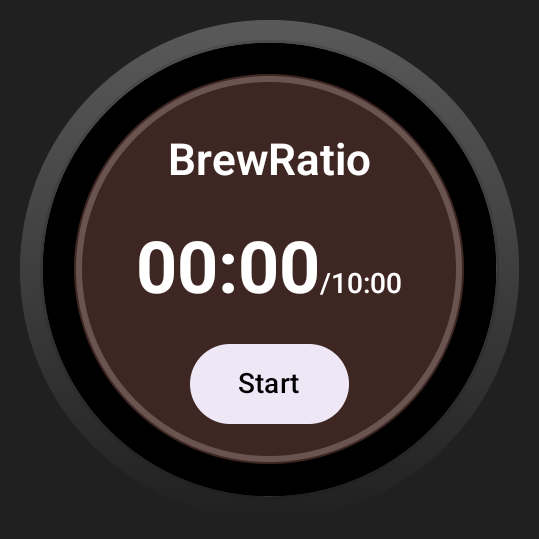 BrewRatio WearOs Updated